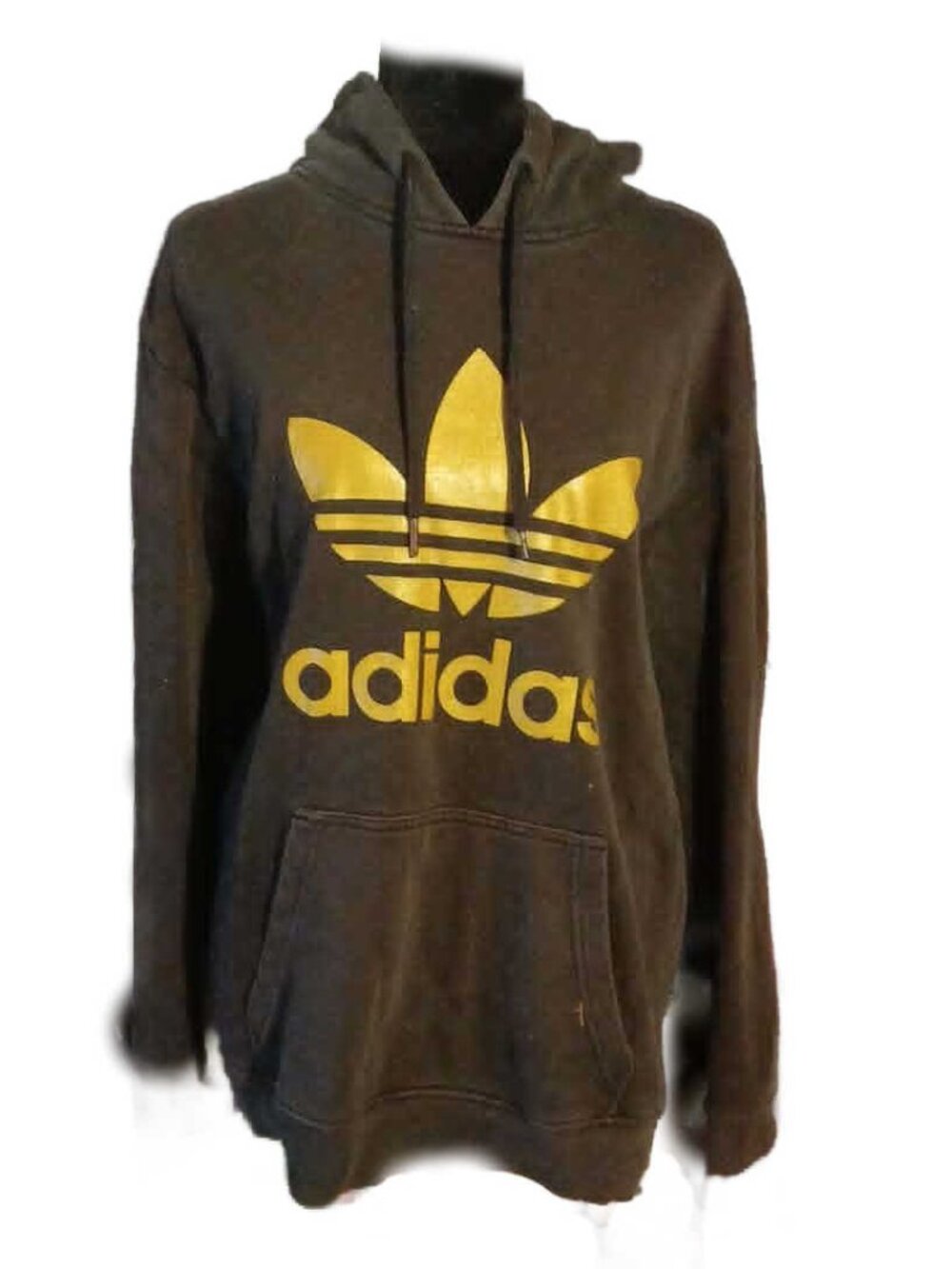 Adidas Classic Trefoil Pullover Hoodie – M